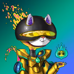 Alien Cat #2438