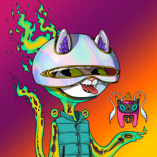Alien Cat #10156