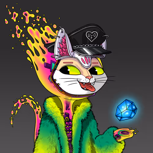 Alien Cat #3568
