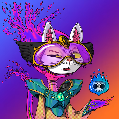 Alien Cat #8743