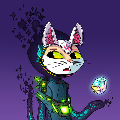 Alien Cat #9987