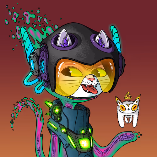 Alien Cat #8298