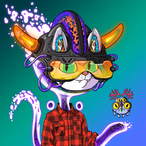 Alien Cat #7798