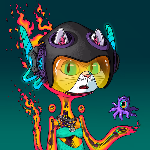 Alien Cat #4112