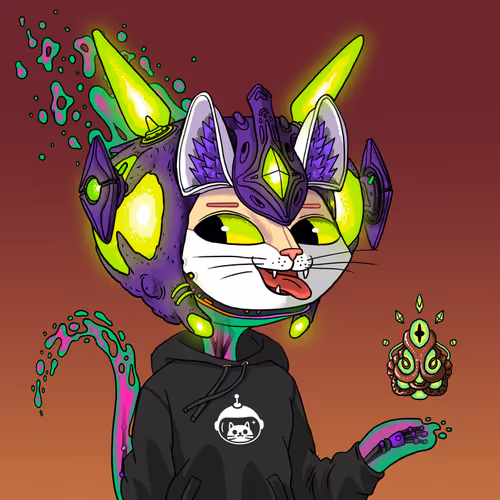 Alien Cat #7005
