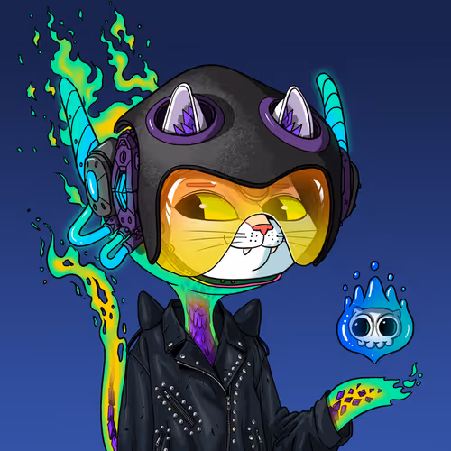 Alien Cat #3489