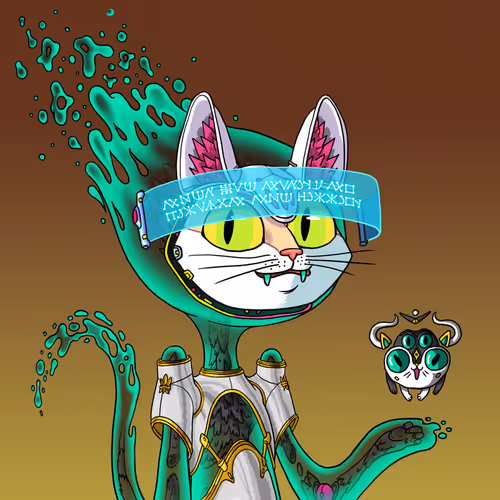 Alien Cat #695
