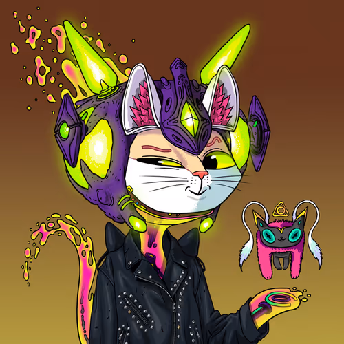 Alien Cat #8445