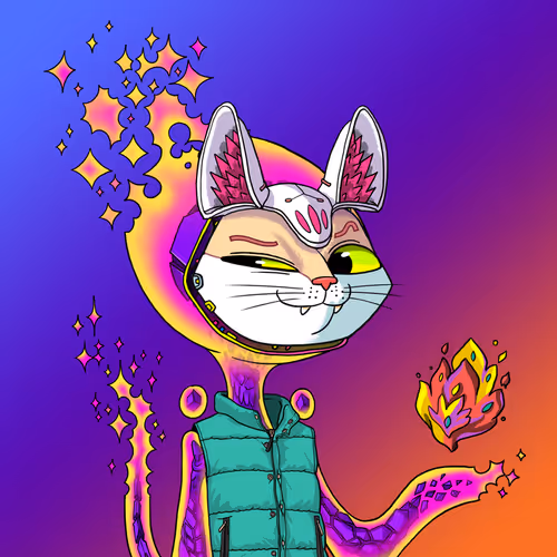 Alien Cat #7502