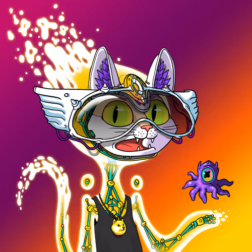 Alien Cat #1728