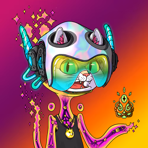 Alien Cat #7143