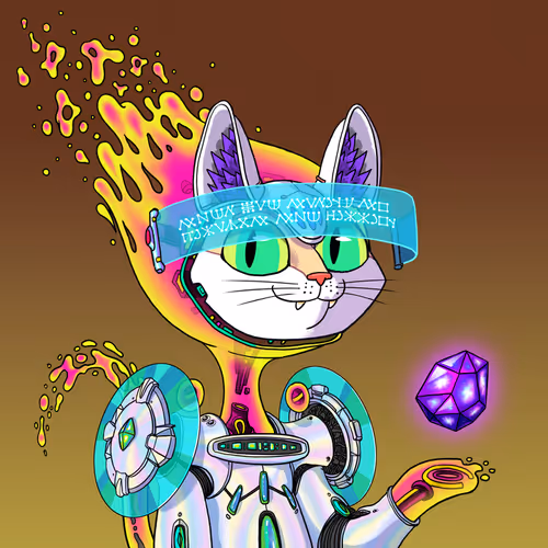 Alien Cat #9973