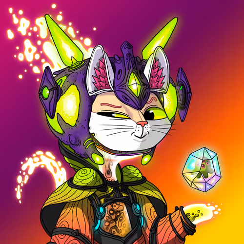Alien Cat #1758