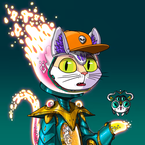 Alien Cat #9558