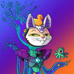 Alien Cat #4624