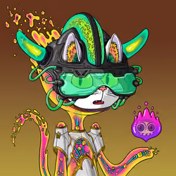 Alien Cat #654