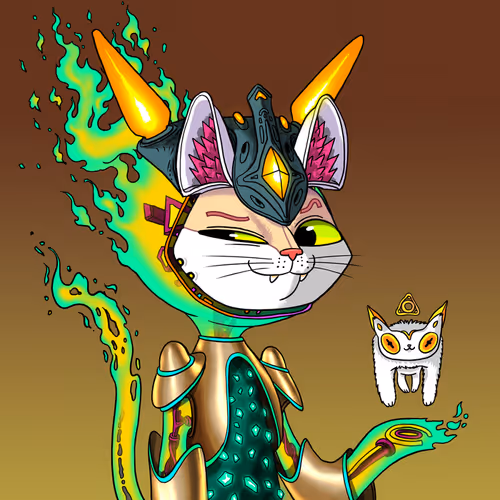 Alien Cat #606