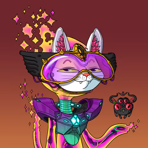 Alien Cat #7173