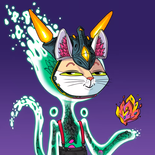 Alien Cat #6424