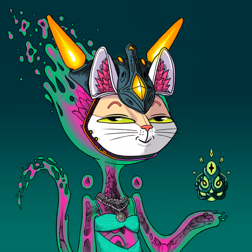 Alien Cat #8751