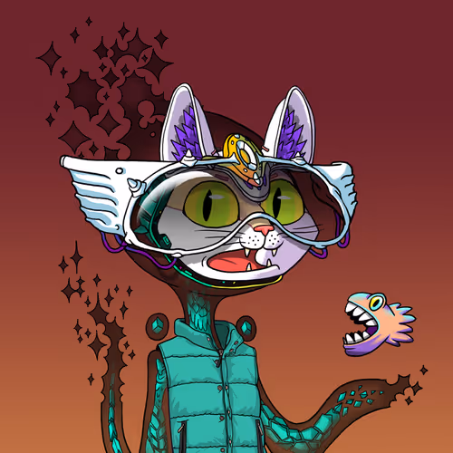 Alien Cat #7064