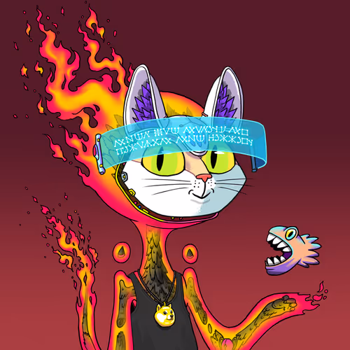 Alien Cat #7279