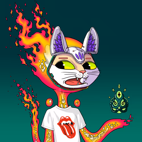 Alien Cat #7436