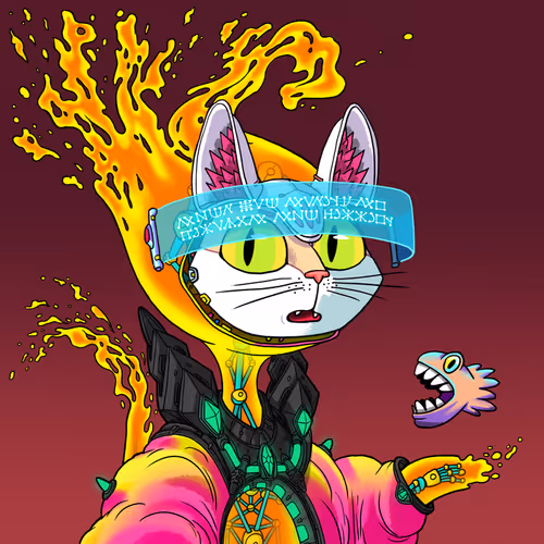 Alien Cat #7684