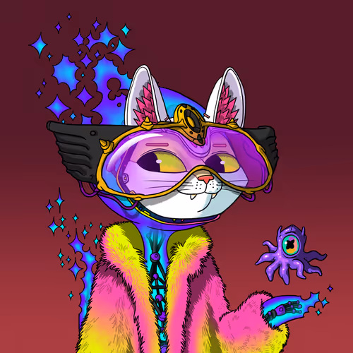 Alien Cat #7398