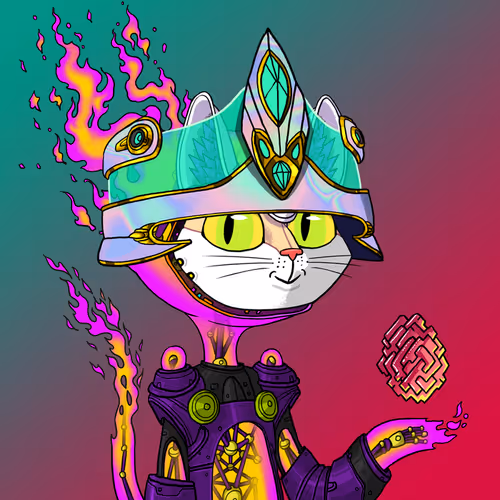 Alien Cat #7115