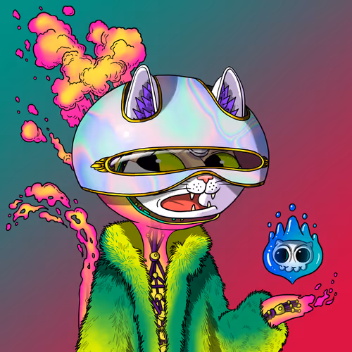 Alien Cat #6135