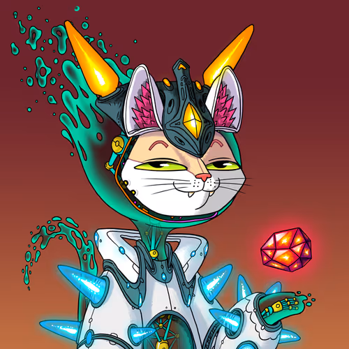 Alien Cat #1043
