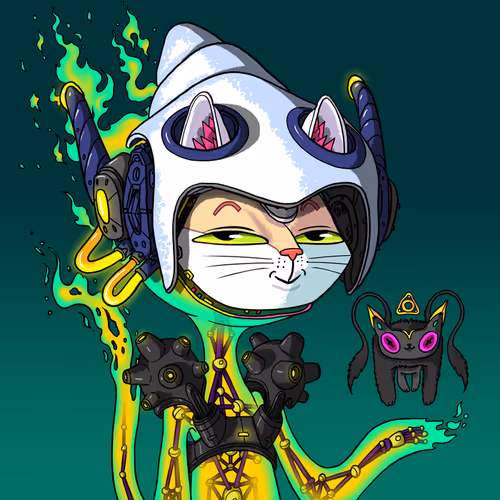 Alien Cat #8454
