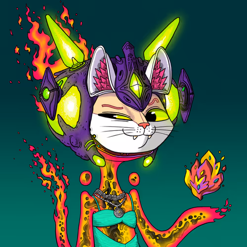 Alien Cat #2850
