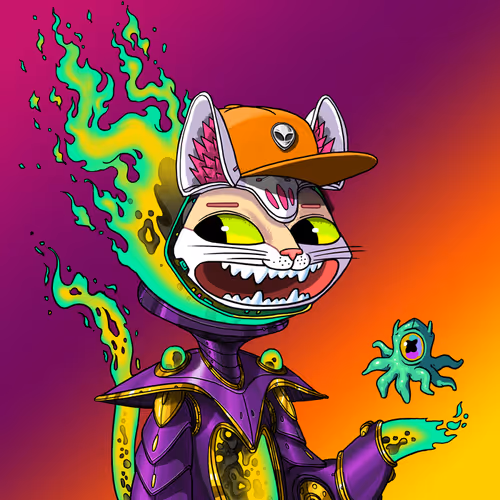 Alien Cat #9616
