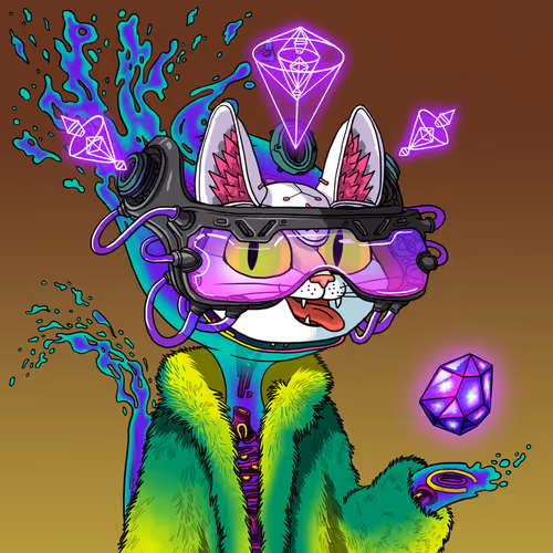 Alien Cat #9636
