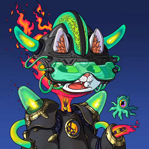 Alien Cat #7085