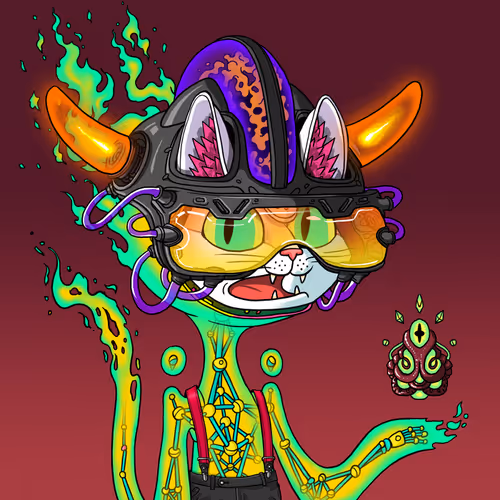 Alien Cat #7732