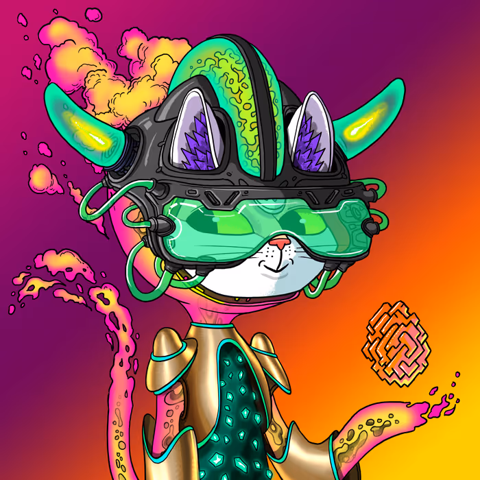 Alien Cat #4615