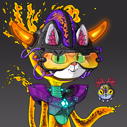 Alien Cat #9201