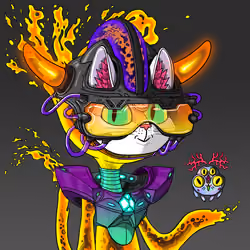 Alien Cat #9201
