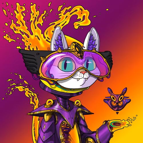 Alien Cat #9677