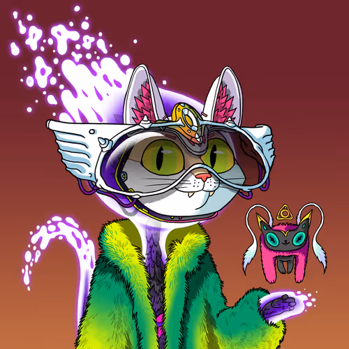 Alien Cat #5537