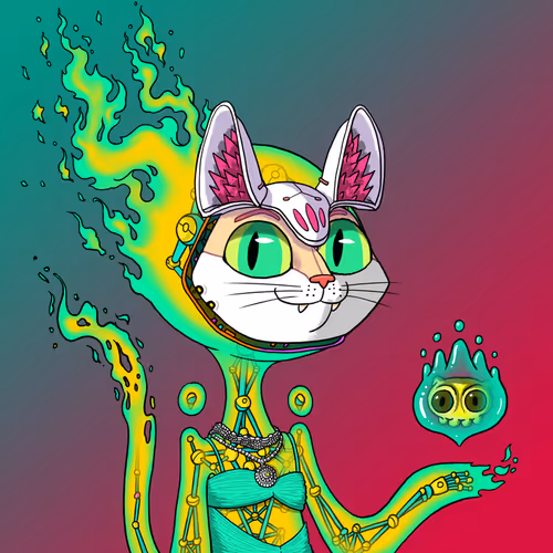 Alien Cat #9704