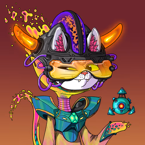 Alien Cat #9618