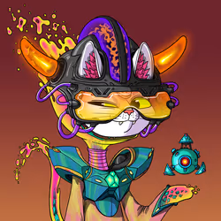 Alien Cat #9618