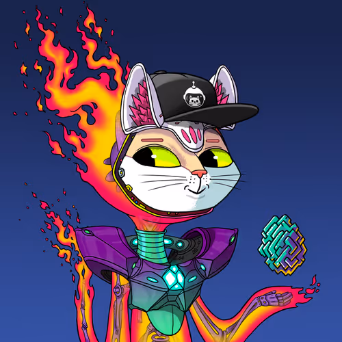Alien Cat #9017