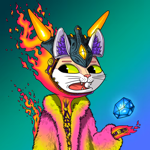 Alien Cat #1590