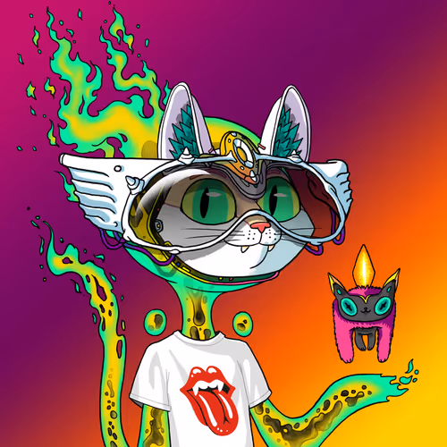 Alien Cat #7271