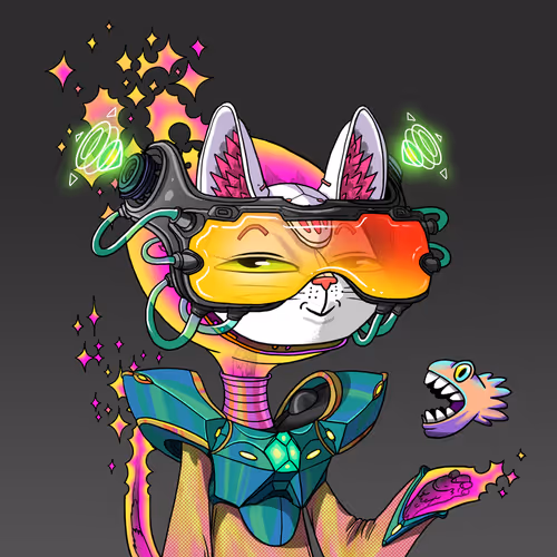 Alien Cat #8489